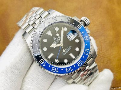 VRS Factory ROLEX GMT Series 3186 Movement 904L Steel Watch